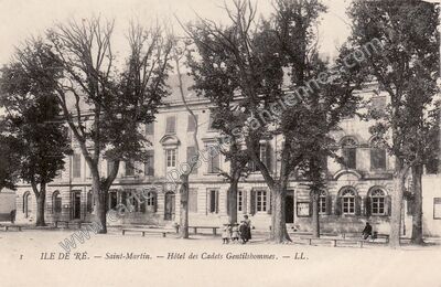 Carte postale ancienne St Martin — Saint-Martin-de-Ré (Charente-Maritime)