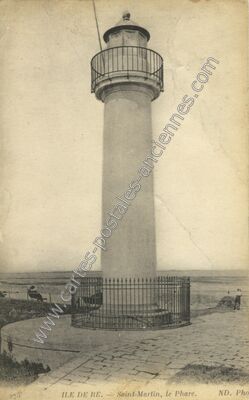 Carte postale ancienne St Martin — Saint-Martin-de-Ré (Charente-Maritime)