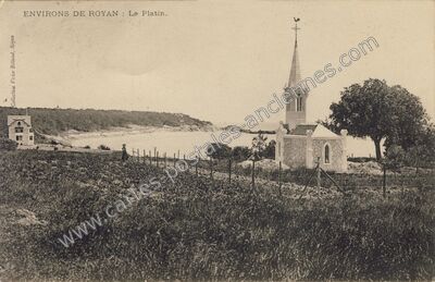 Carte postale ancienne Le Platin — Saint-Palais-sur-Mer (Charente-Maritime)