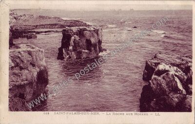 Carte postale ancienne La Roche aux Moines — Saint-Palais-sur-Mer (Charente-Maritime)