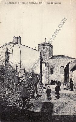 Carte postale ancienne Saint-Sauveur-d'Aunis