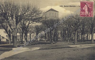 Carte postale ancienne St Sornin — Saint-Sornin (Charente-Maritime)