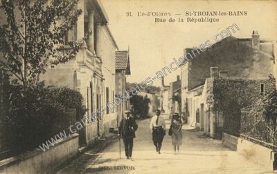 Carte postale ancienne St Trojan — Saint-Trojan-les-Bains (Charente-Maritime)