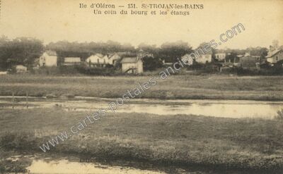 Carte postale ancienne St Trojan — Saint-Trojan-les-Bains (Charente-Maritime)