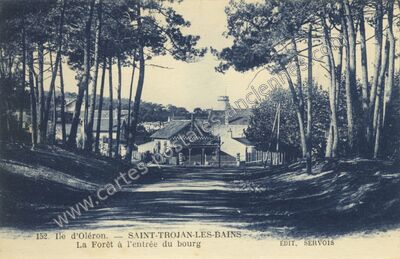 Carte postale ancienne St Trojan — Saint-Trojan-les-Bains (Charente-Maritime)