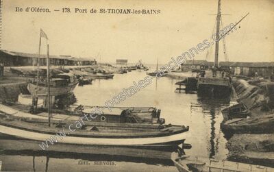 Carte postale ancienne St Trojan — Saint-Trojan-les-Bains (Charente-Maritime)