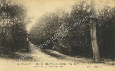 Carte postale ancienne St Trojan — Saint-Trojan-les-Bains (Charente-Maritime)