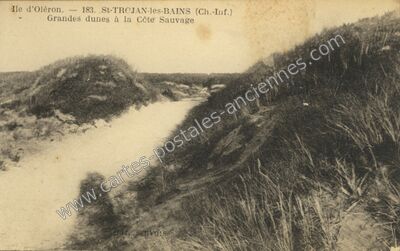 Carte postale ancienne St Trojan — Saint-Trojan-les-Bains (Charente-Maritime)