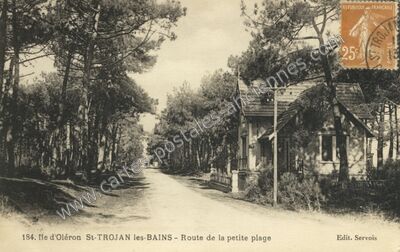 Carte postale ancienne St Trojan — Saint-Trojan-les-Bains (Charente-Maritime)