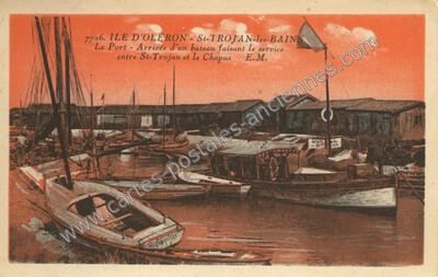 Carte postale ancienne St Trojan — Saint-Trojan-les-Bains (Charente-Maritime)