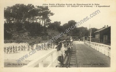 Carte postale ancienne St Trojan — Saint-Trojan-les-Bains (Charente-Maritime)