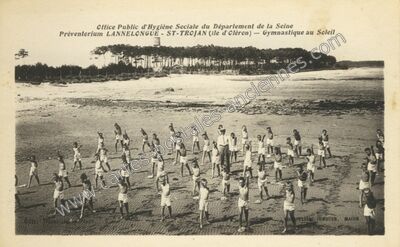 Carte postale ancienne St Trojan — Saint-Trojan-les-Bains (Charente-Maritime)