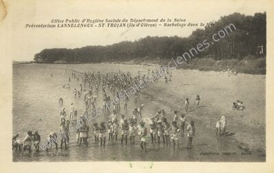 Carte postale ancienne St Trojan — Saint-Trojan-les-Bains (Charente-Maritime)