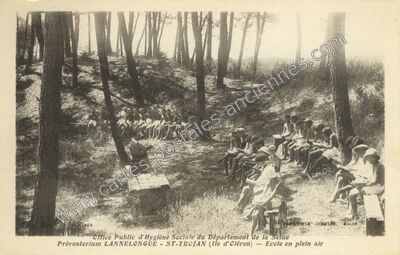 Carte postale ancienne St Trojan — Saint-Trojan-les-Bains (Charente-Maritime)