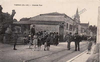 Carte postale ancienne Thénac