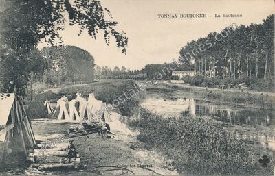 Carte postale ancienne Tonnay Boutonne — Tonnay-Boutonne (Charente-Maritime)