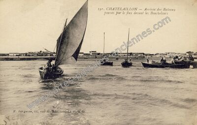 Carte postale ancienne Chatelaillon — Châtelaillon-Plage (Charente-Maritime)