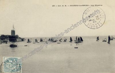 Carte postale ancienne Fouras les Bains — Fouras (Charente-Maritime)