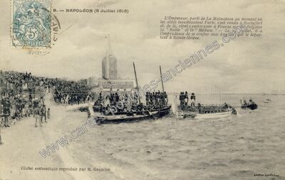 Carte postale ancienne Napoléon — Fouras (Charente-Maritime)