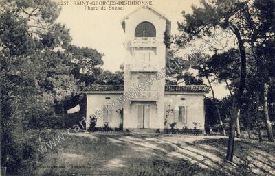 Carte postale ancienne Phare de Suzac — Saint-Georges-de-Didonne (Charente-Maritime)