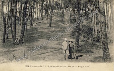 Carte postale ancienne Les Dunes — Saint-Georges-de-Didonne (Charente-Maritime)