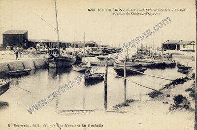 Carte postale ancienne St Trojan — Saint-Trojan-les-Bains (Charente-Maritime)