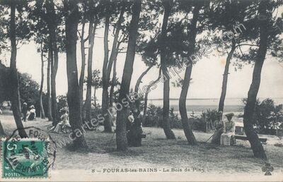 Carte postale ancienne Fouras les Bains — Fouras (Charente-Maritime)