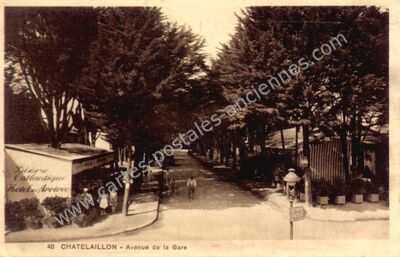 Carte postale ancienne Chatelaillon — Châtelaillon-Plage (Charente-Maritime)