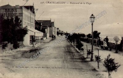 Carte postale ancienne Chatelaillon — Châtelaillon-Plage (Charente-Maritime)