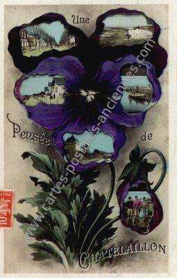 Carte postale ancienne Chatelaillon — Châtelaillon-Plage (Charente-Maritime)