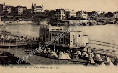 Carte postale ancienne Pontaillac — Royan (Charente-Maritime)
