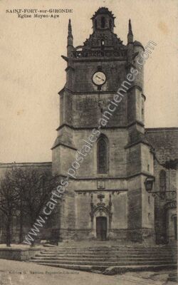 Carte postale ancienne Saint-Fort-sur-Gironde