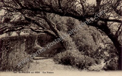 Carte postale ancienne Les Yeuses — Saint-Palais-sur-Mer (Charente-Maritime)