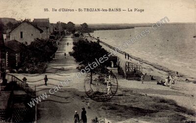 Carte postale ancienne St Trojan — Saint-Trojan-les-Bains (Charente-Maritime)
