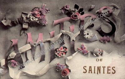 Carte postale ancienne Saintes — Saintes (Charente-Maritime)