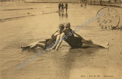Carte postale ancienne Ile de Re — Rivedoux-Plage (Charente-Maritime)