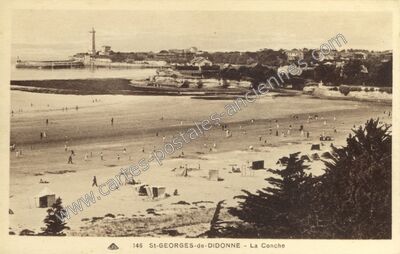 Carte postale ancienne La Conche — Saint-Georges-de-Didonne (Charente-Maritime)