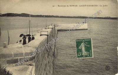 Carte postale ancienne St Georges — Saint-Georges-de-Didonne (Charente-Maritime)