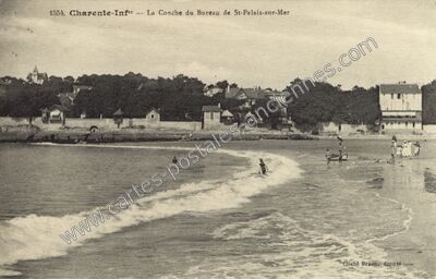 Carte postale ancienne La Conche du Bureau — Saint-Palais-sur-Mer (Charente-Maritime)