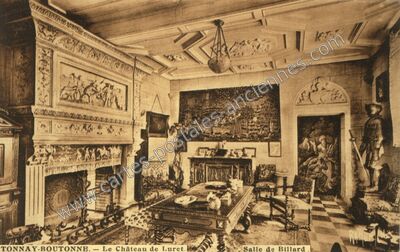 Carte postale ancienne Chateau de Luret — Tonnay-Boutonne (Charente-Maritime)