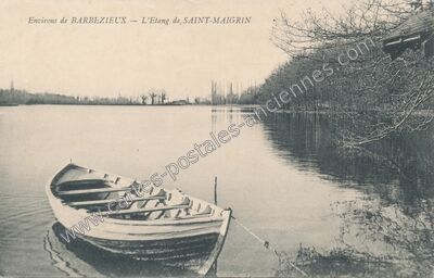 Carte postale ancienne L'Etang de Saint-Maigrin — Saint-Maigrin (Charente-Maritime)
