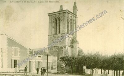 Carte postale ancienne Meschers — Meschers-sur-Gironde (Charente-Maritime)