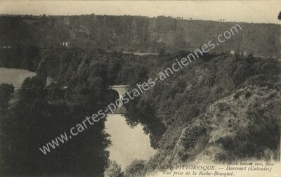 Carte postale ancienne Harcourt — Non Localisée (Calvados)