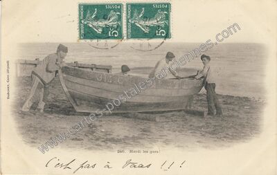 Carte postale ancienne Hardi les Gars — Non Localisée (Calvados)