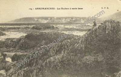 Carte postale ancienne Arromanches — Arromanches-les-Bains (Calvados)