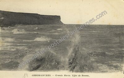 Carte postale ancienne Arromanches — Arromanches-les-Bains (Calvados)