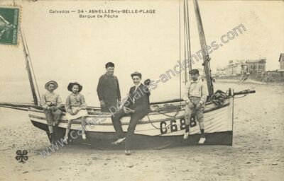 Carte postale ancienne Asnelles la Belle Plage — Asnelles (Calvados)