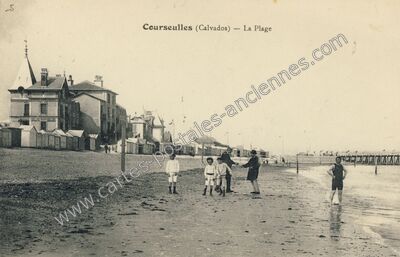 Carte postale ancienne Courseulles — Courseulles-sur-Mer (Calvados)