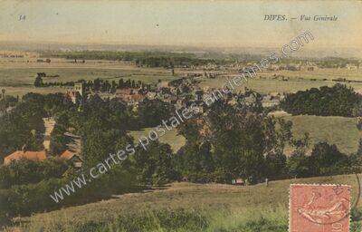 Carte postale ancienne Dives — Dives-sur-Mer (Calvados)