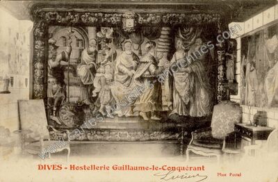 Carte postale ancienne Dives — Dives-sur-Mer (Calvados)